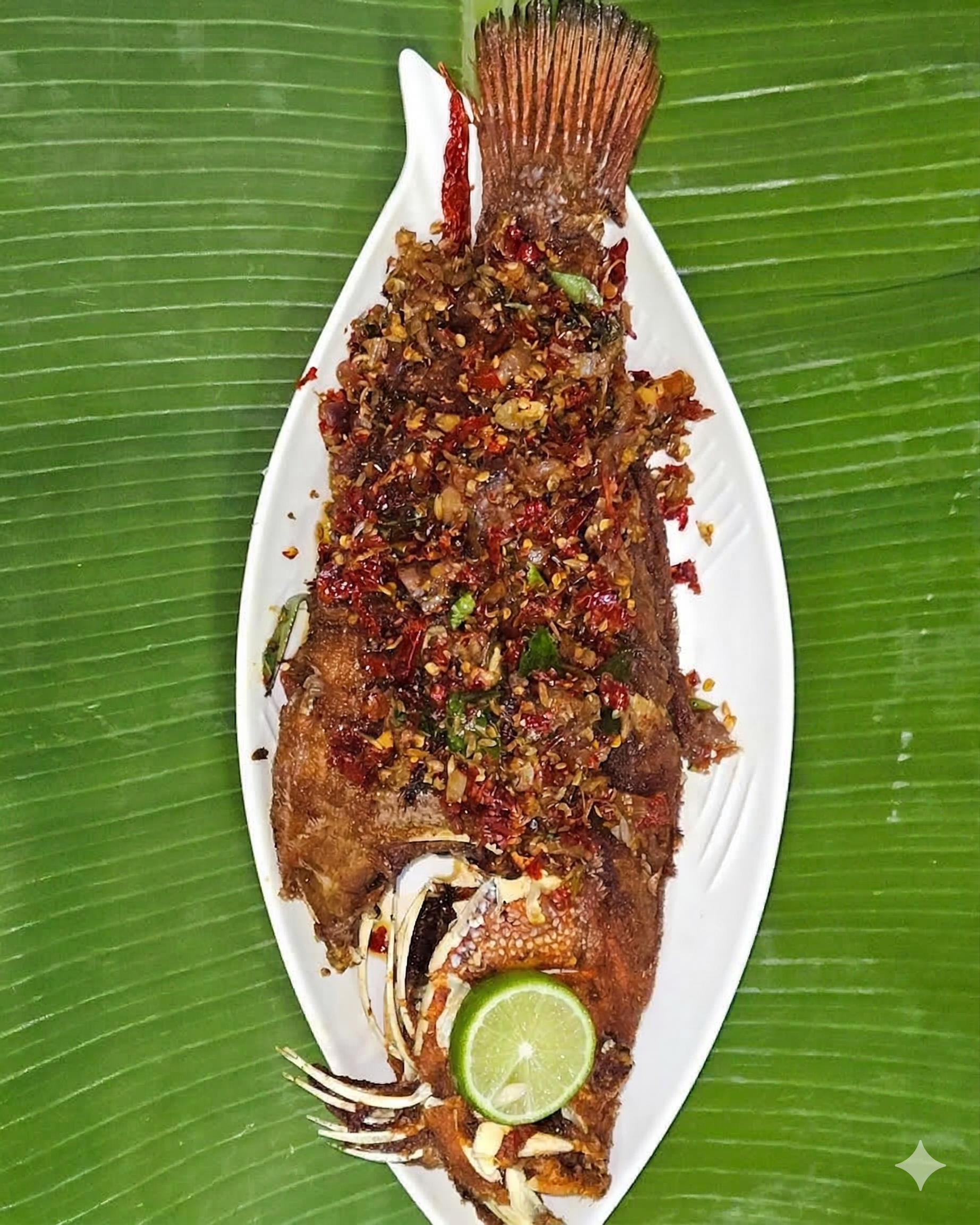 Grouper Fish Fry Kalava